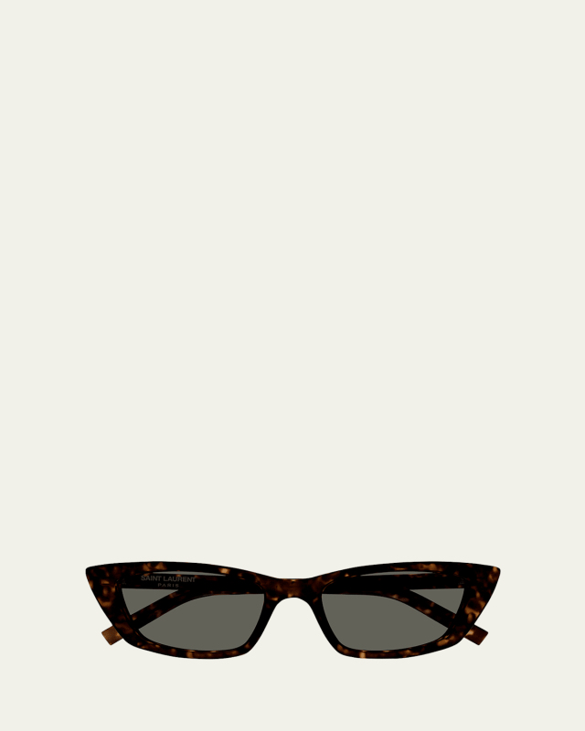Sleek Acetate Cat-Eye Sunglasses